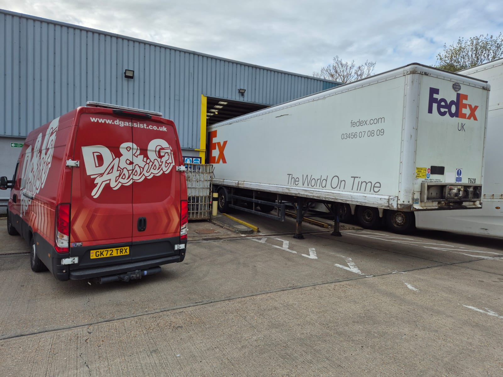 D&G Assist roadside assistance service van, a fully equipped mobile workshop