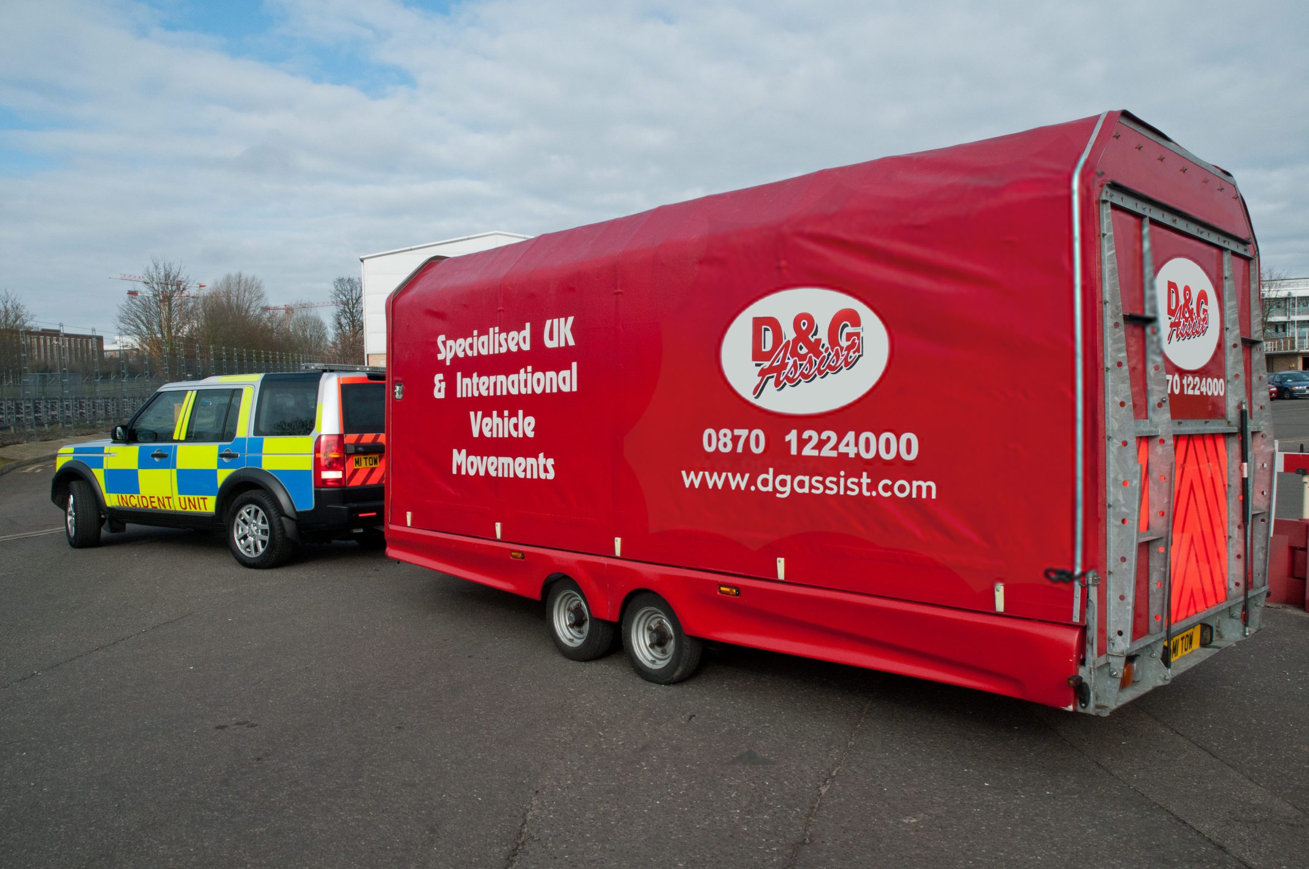 D&G Assist covered transporter