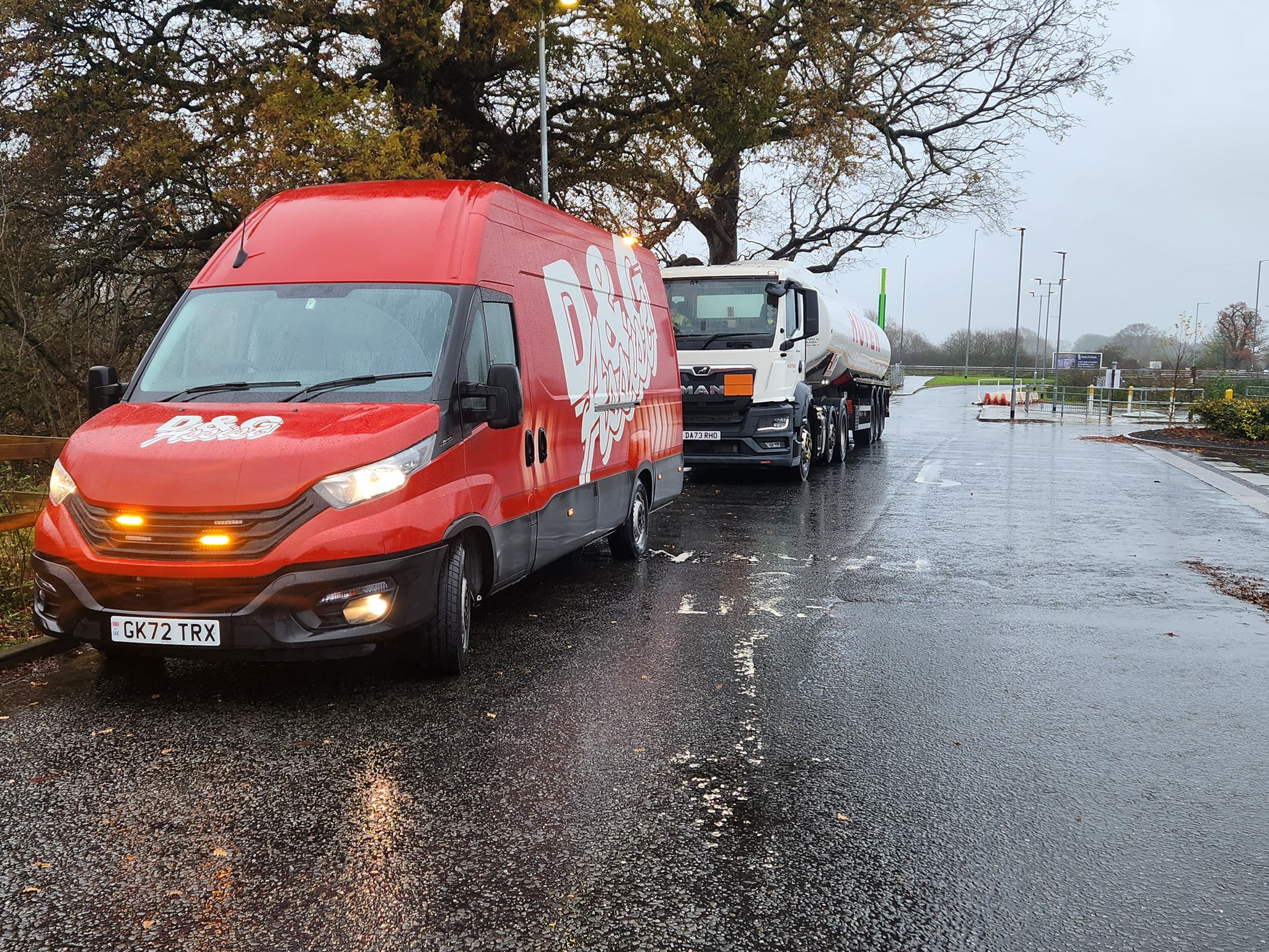 D&G Assist ADR-qualified technician working on a tanker