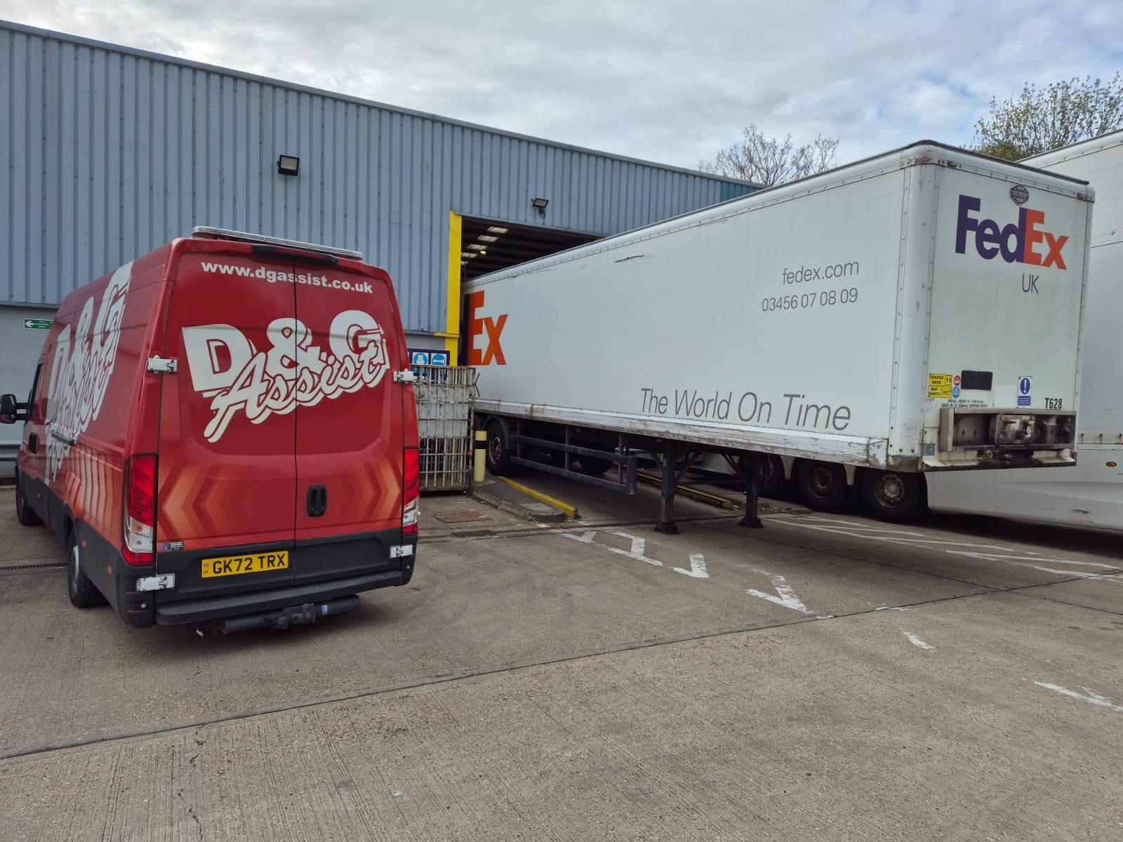 D&G Assist trailer repair at the roadside